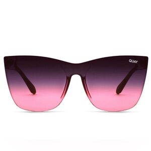 Quay Come Thru 1212 Woman’s Sunglasses Pink & Purple Tint  😎🌅💗💜☀️